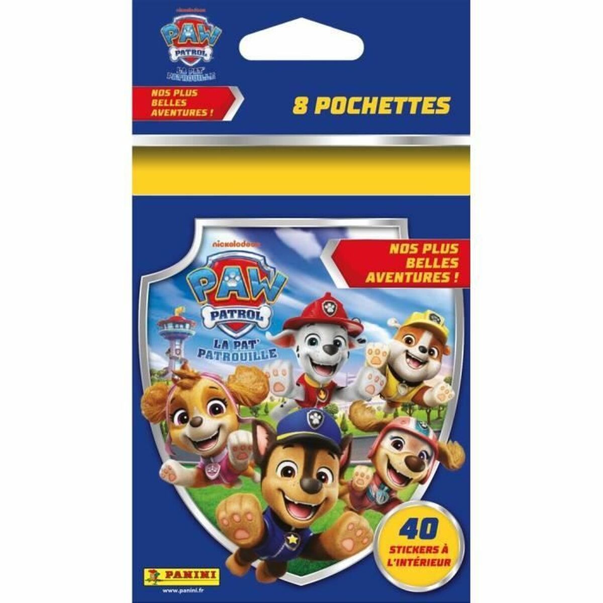 Pack d'images Panini Paw Patrol : The Best Adventures