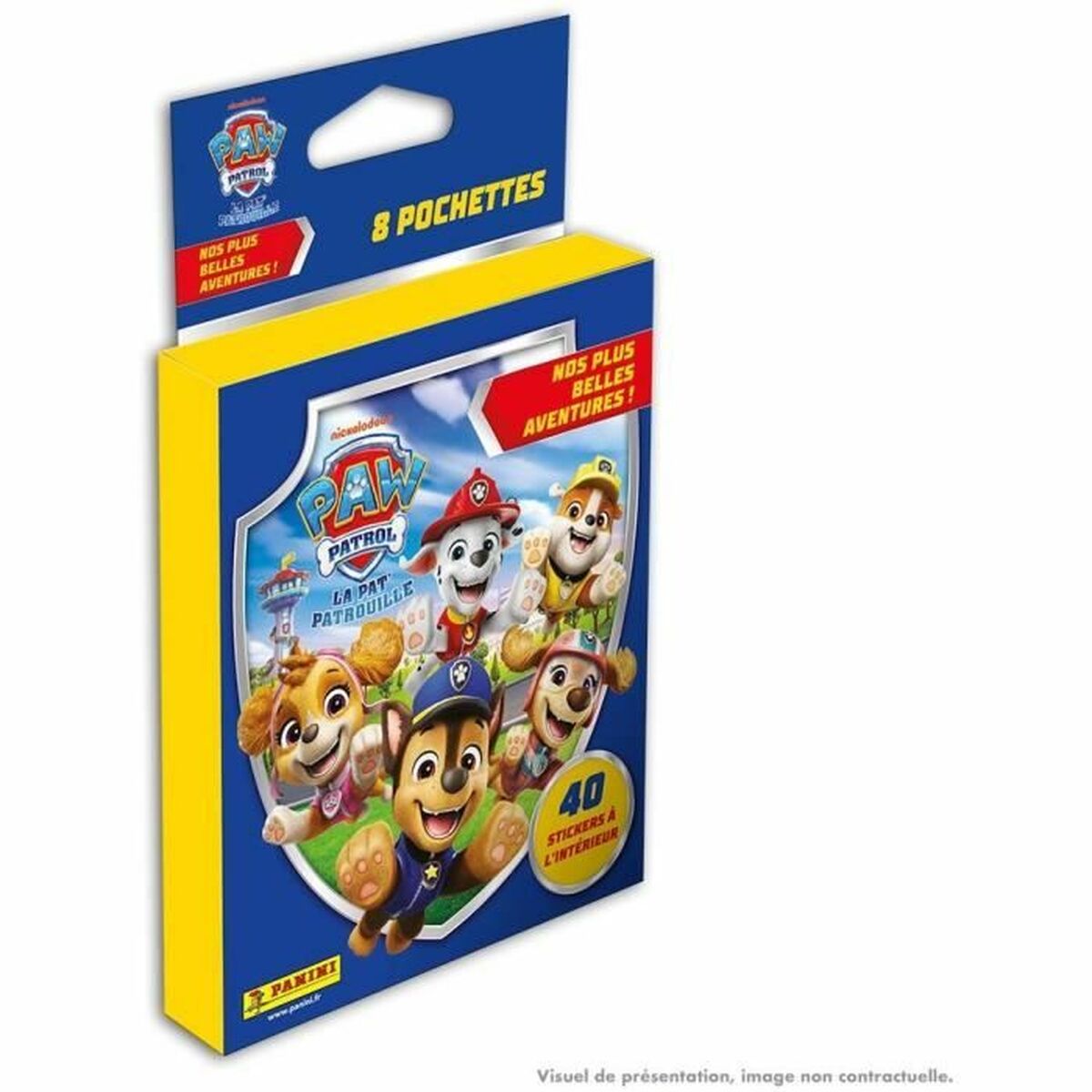 Pack d'images Panini Paw Patrol : The Best Adventures