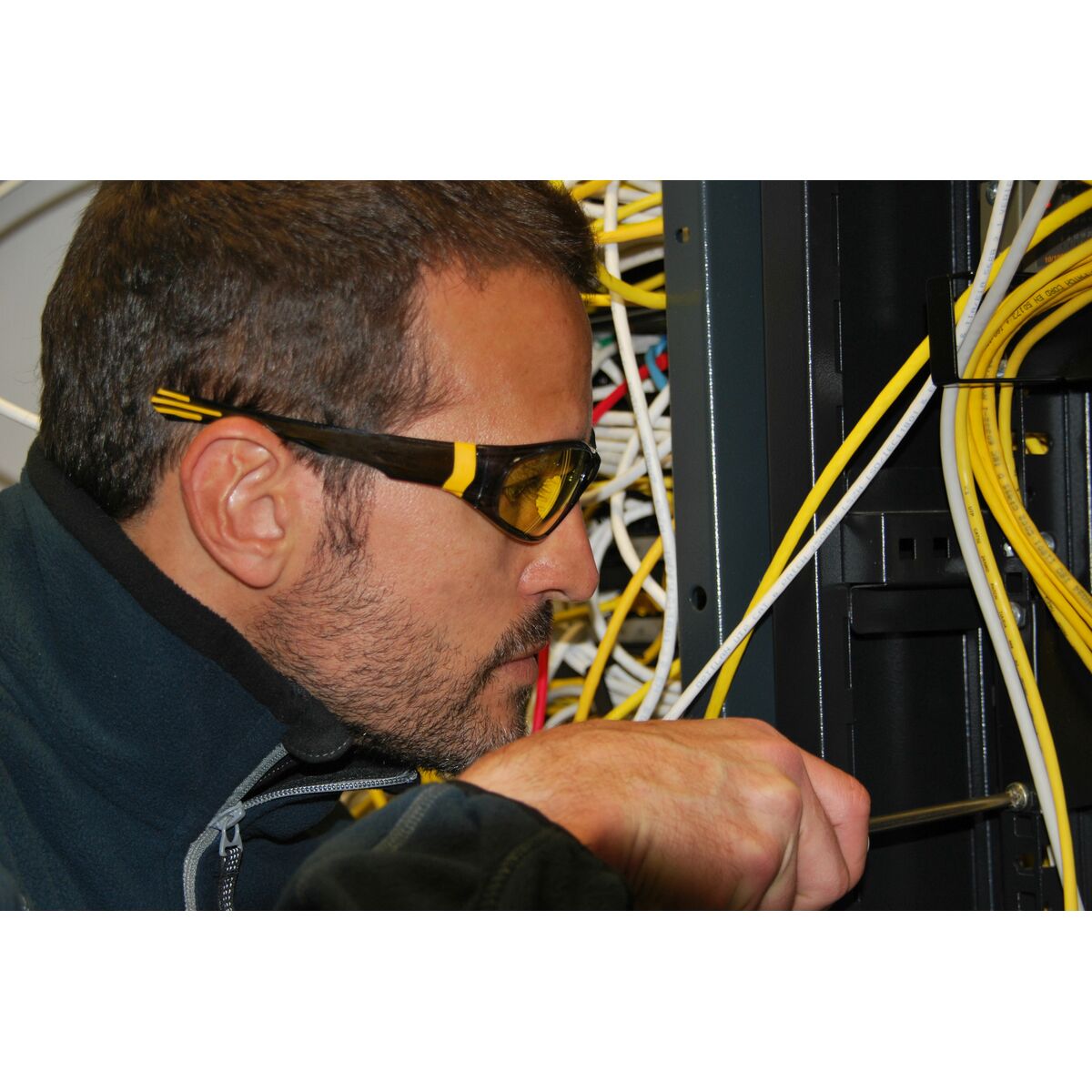 Lunettes de sécurité Eagle EAGLE Jaune Polycarbonate