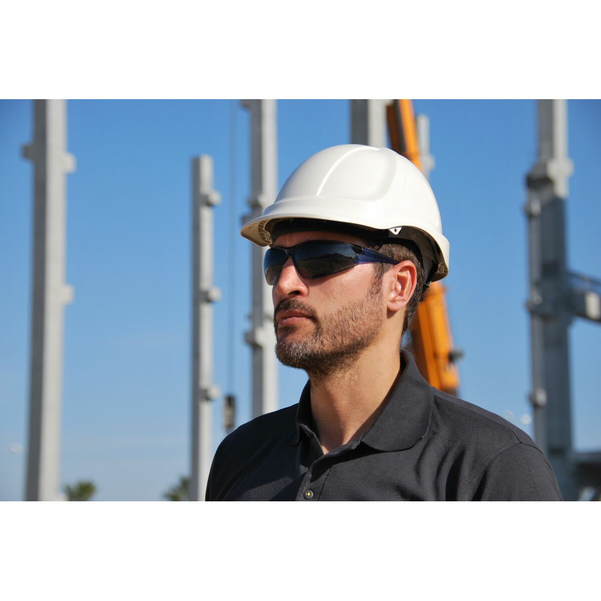 Lunettes de sécurité Eagle FLASH Noir Polycarbonate