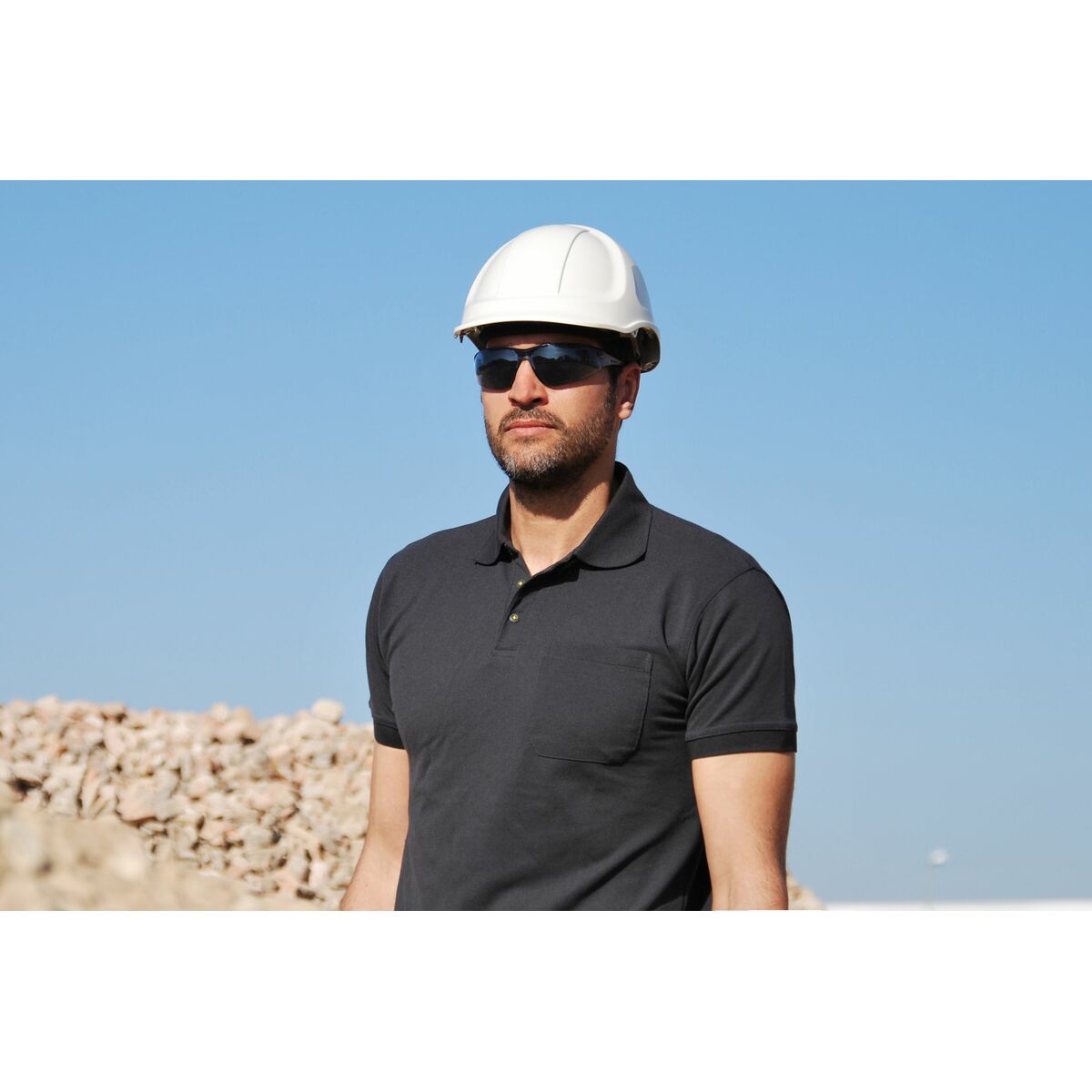 Lunettes de sécurité Eagle FLASH Noir Polycarbonate