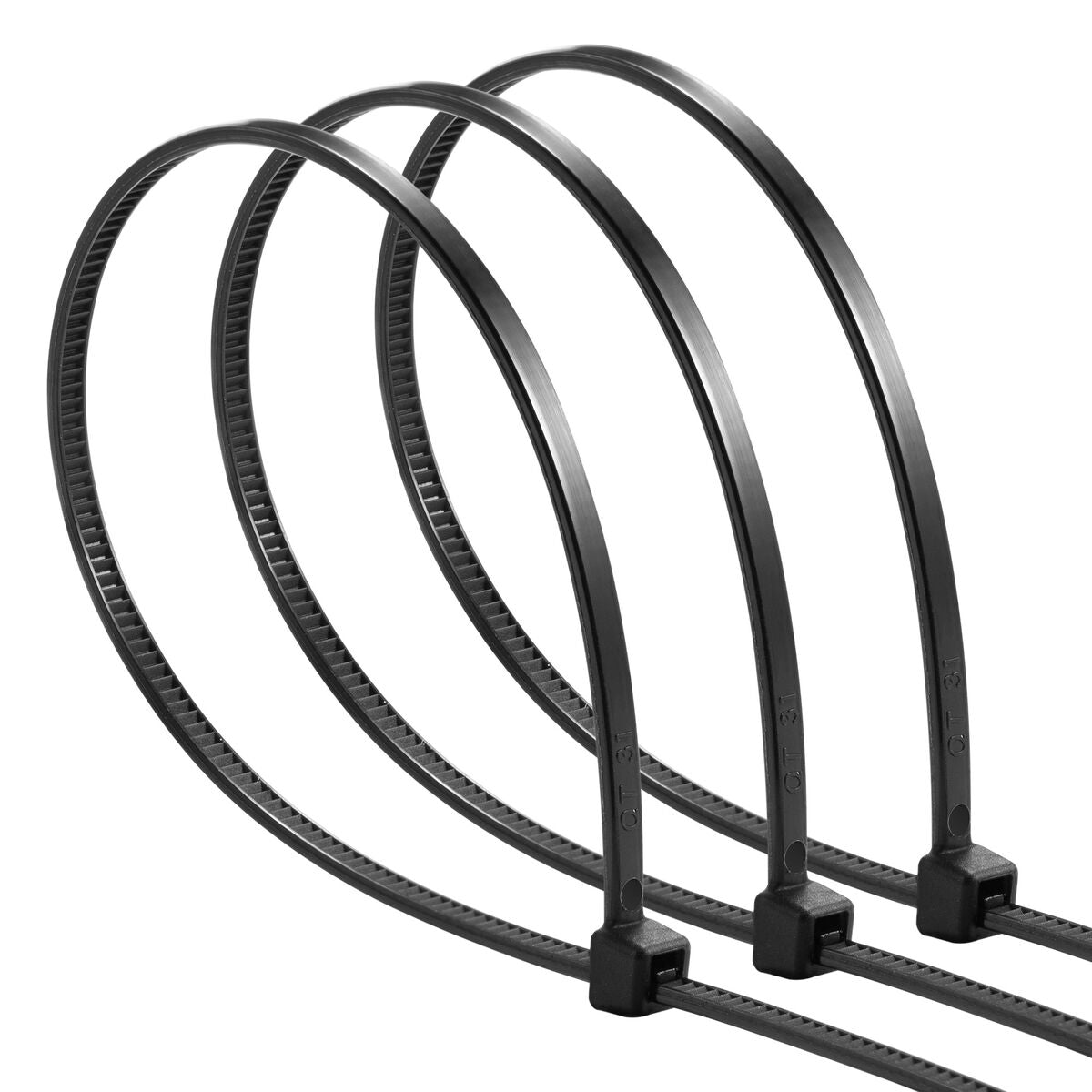 Attaches pour câble Ewent EW1564 Noir 100 Pièces (100 Unités)