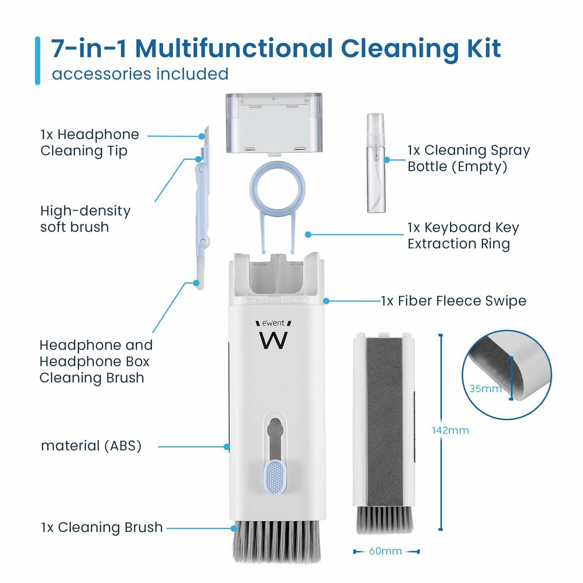 Kit de Nettoyage pour Écrans Ewent EW5630