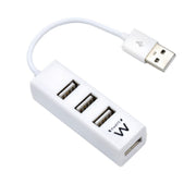 Hub USB Ewent EW1122 Blanc