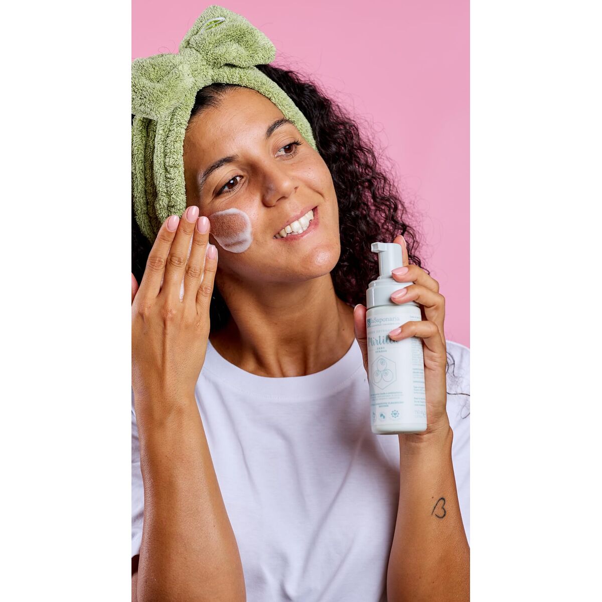 Mousse nettoyante La Saponaria