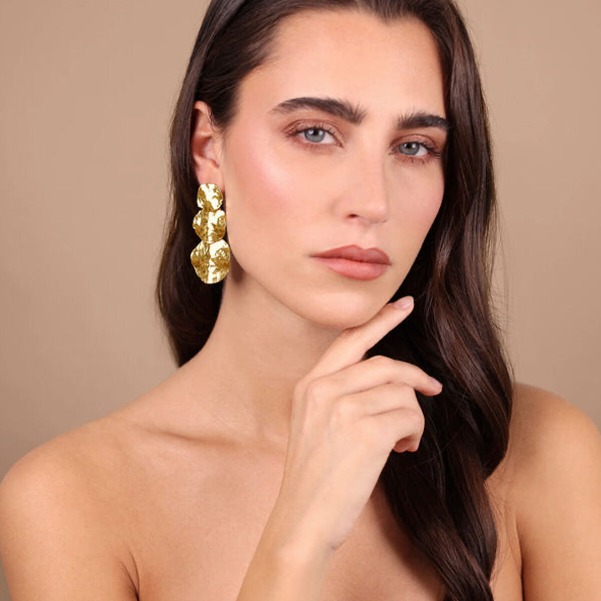 Boucles d´oreilles Femme Etrusca WSET00882.YG Doré