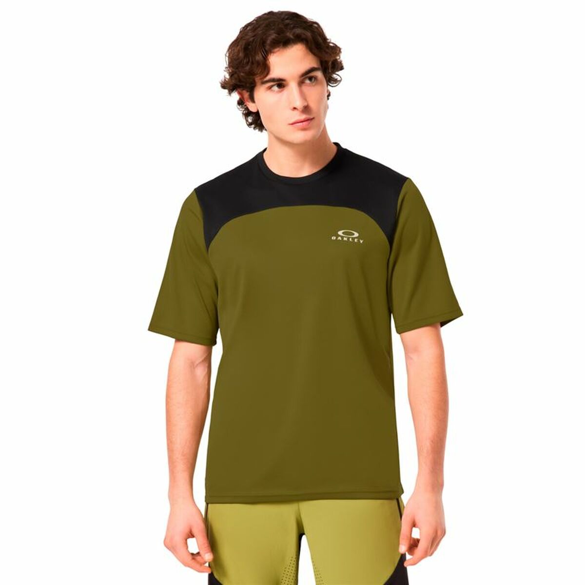 T-shirt à manches courtes homme Oakley Free Ride SS Vert Olive