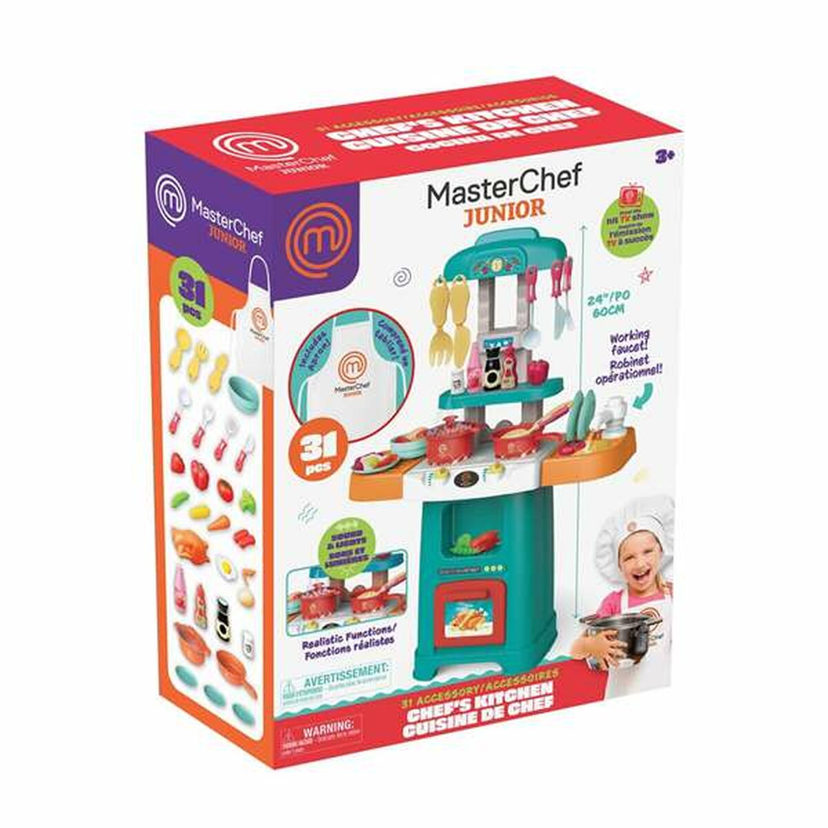 Cuisinière jouet Famosa MasterChef  61 cm