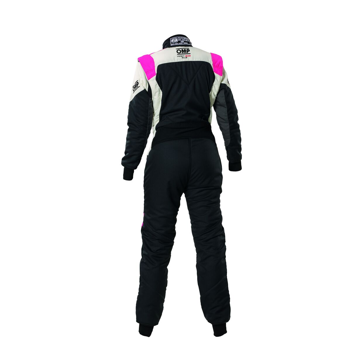 Combinaison Racing OMP FIRST EVO ELLE MY2025 46 Noir Fuchsia