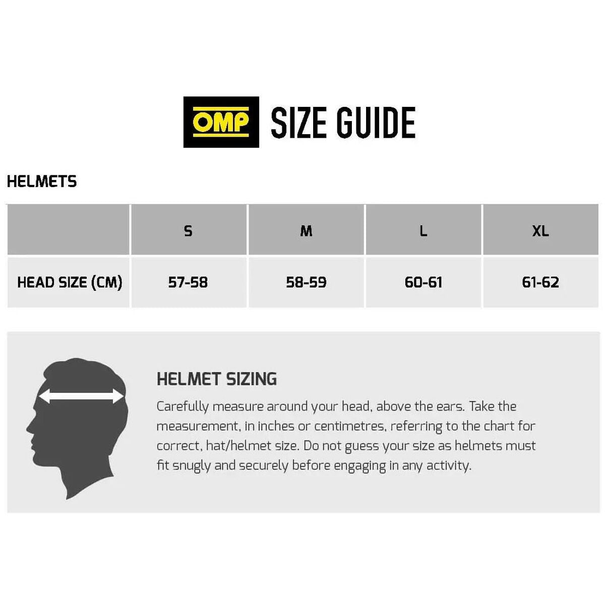 Casque OMP OMPSC0-0801-B01-020-S S