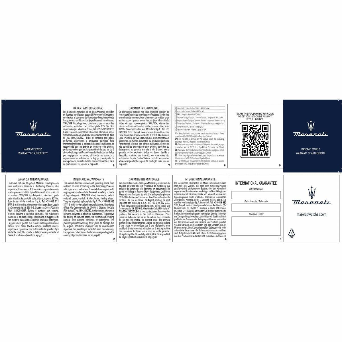 Bague Homme Maserati JM334AVD50025 (25)