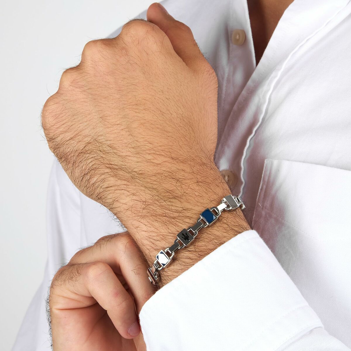 Bracelet Homme Maserati JM424ATZ42 Acier inoxydable