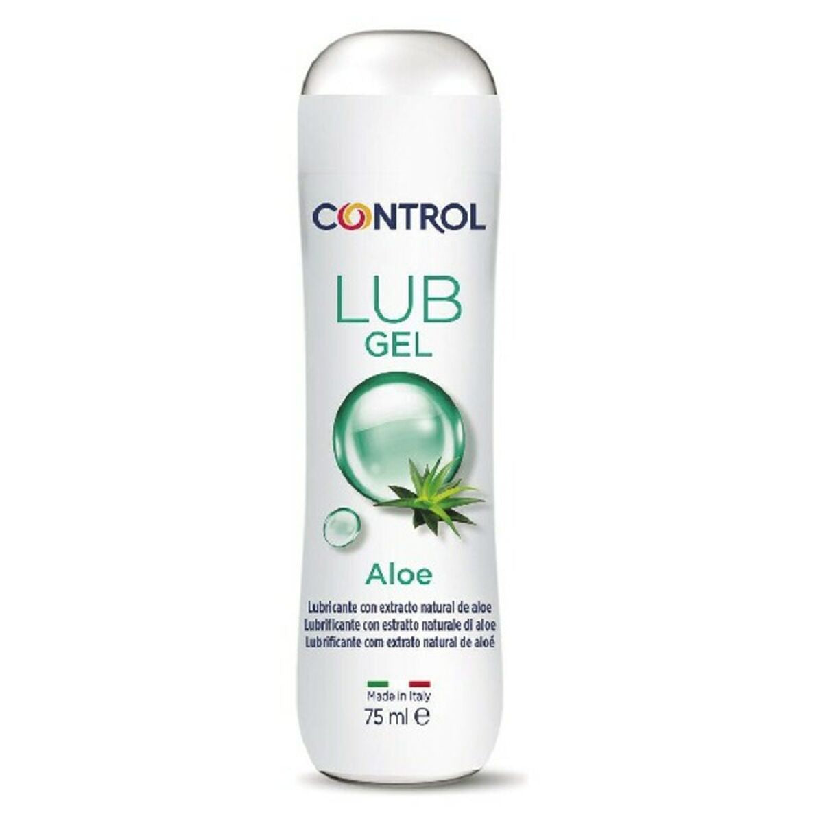 Lubrifiant à base d'eau Aloe Control 75 ml