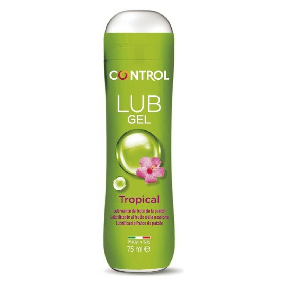 Lubrifiant à base d'eau Lub Tropical Control Fruit de la Passion 75 ml