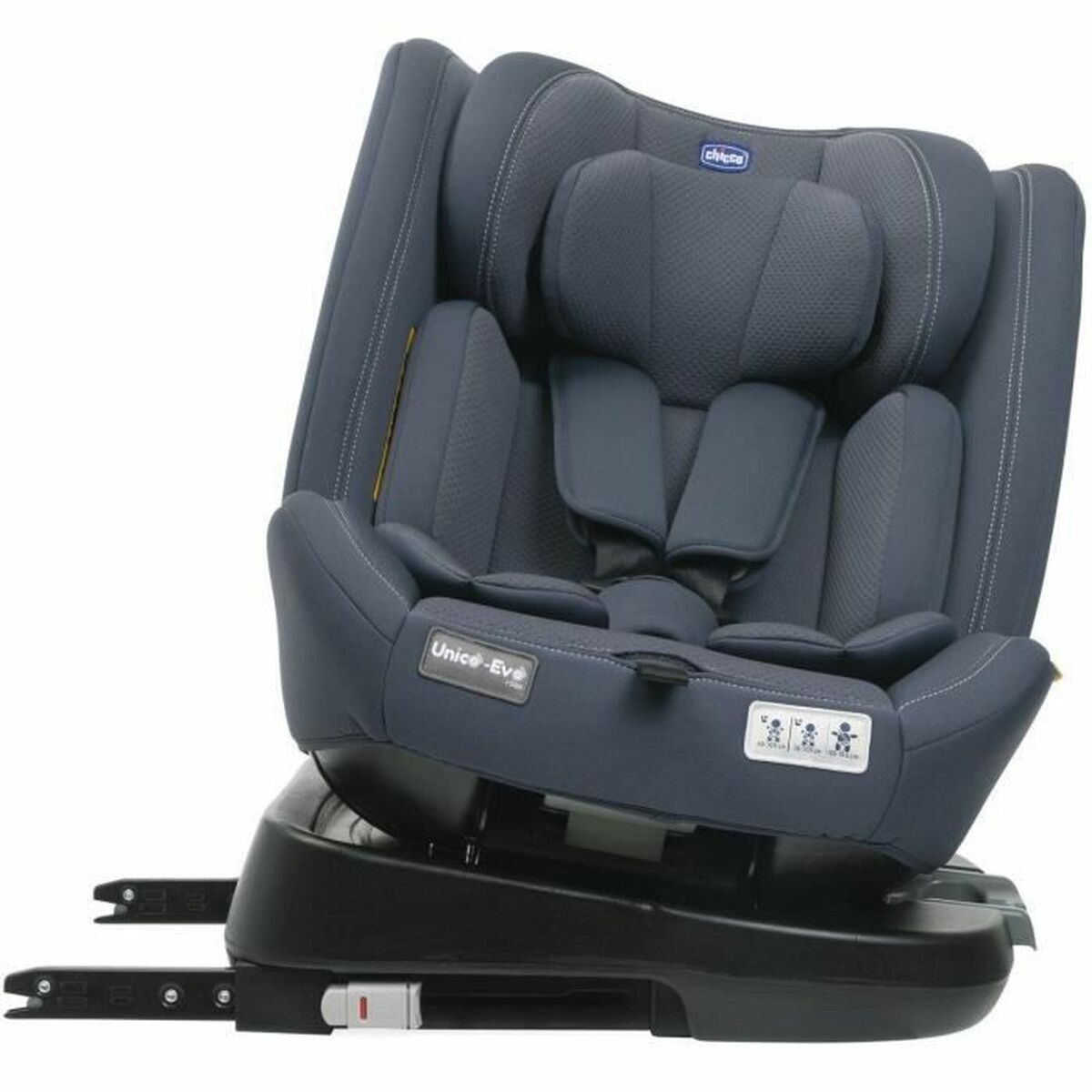 Siège de Voiture Chicco Evo i-Size Bleu Gris ECE R129/04