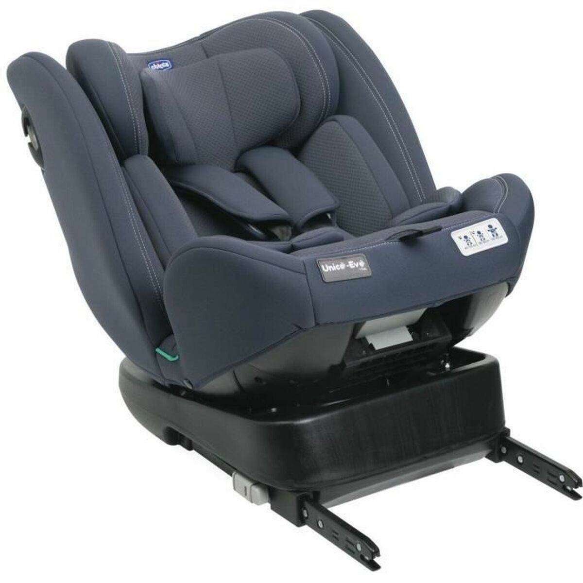 Siège de Voiture Chicco Evo i-Size Bleu Gris ECE R129/04