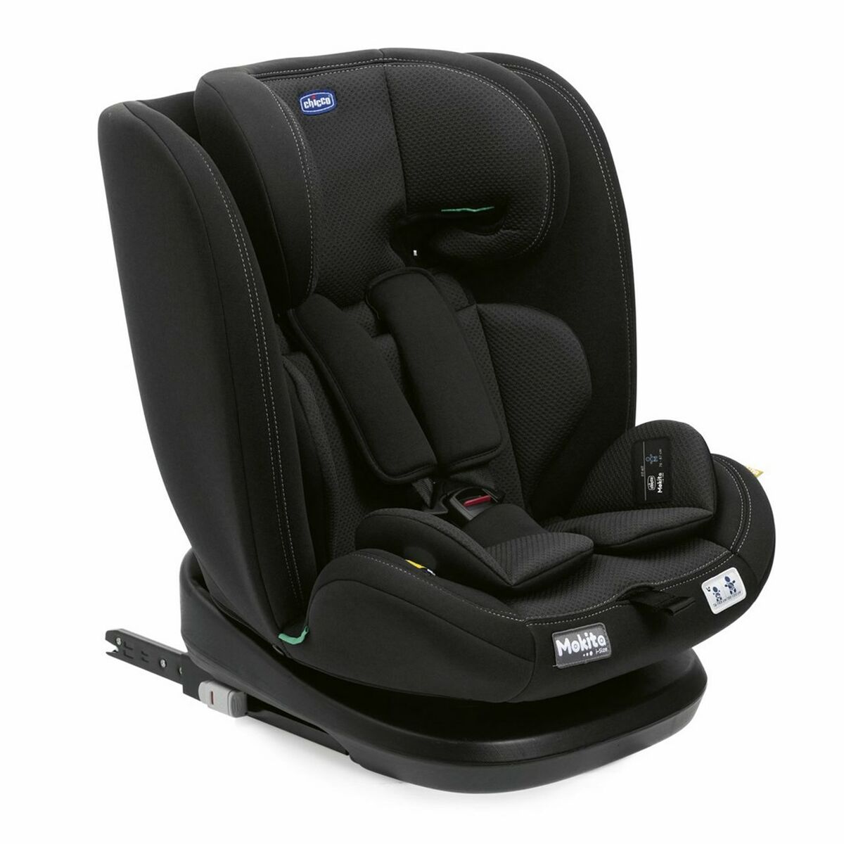Siège de Voiture Chicco 0+ (de 0 a 13 kilos) I (9 - 18 kg) II (15-25 kg) III (22 - 36 kg) ECE R129/04 Noir