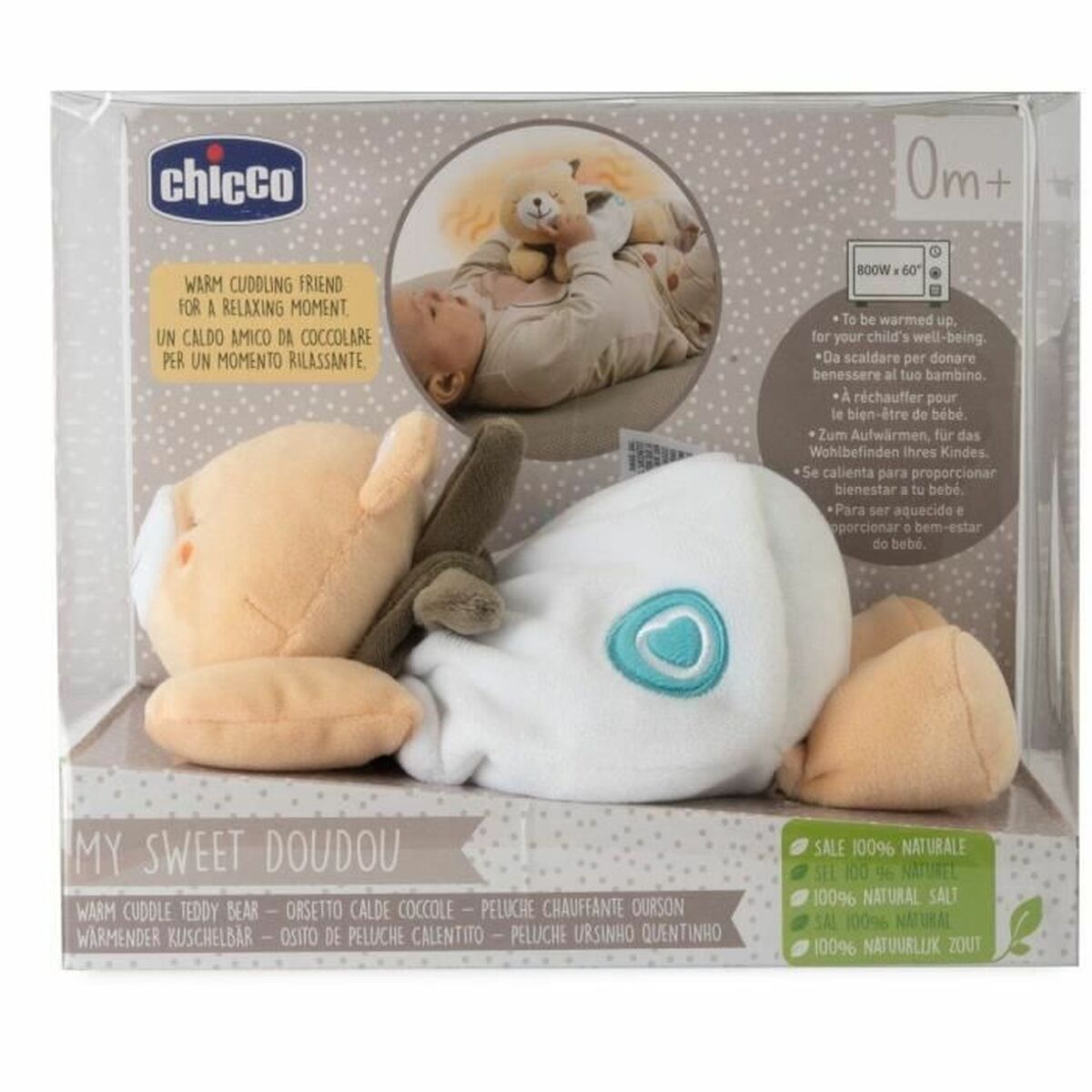 Jouet Peluche Chicco Beige