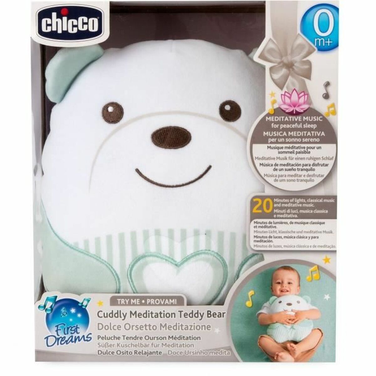 Jouet Peluche Chicco Vert