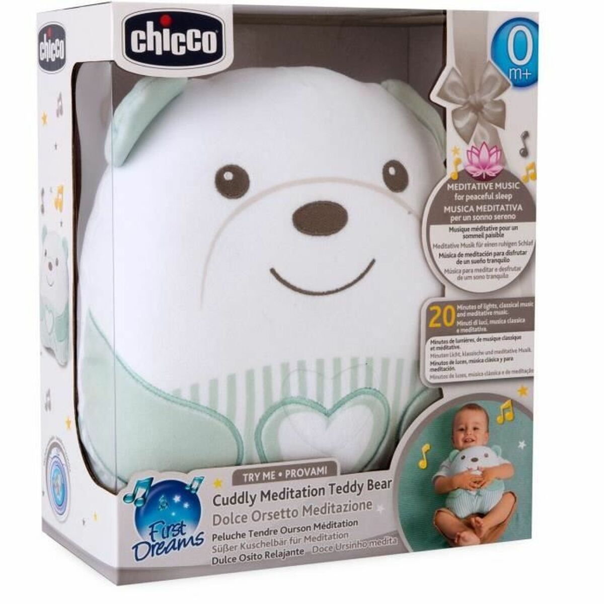 Jouet Peluche Chicco Vert