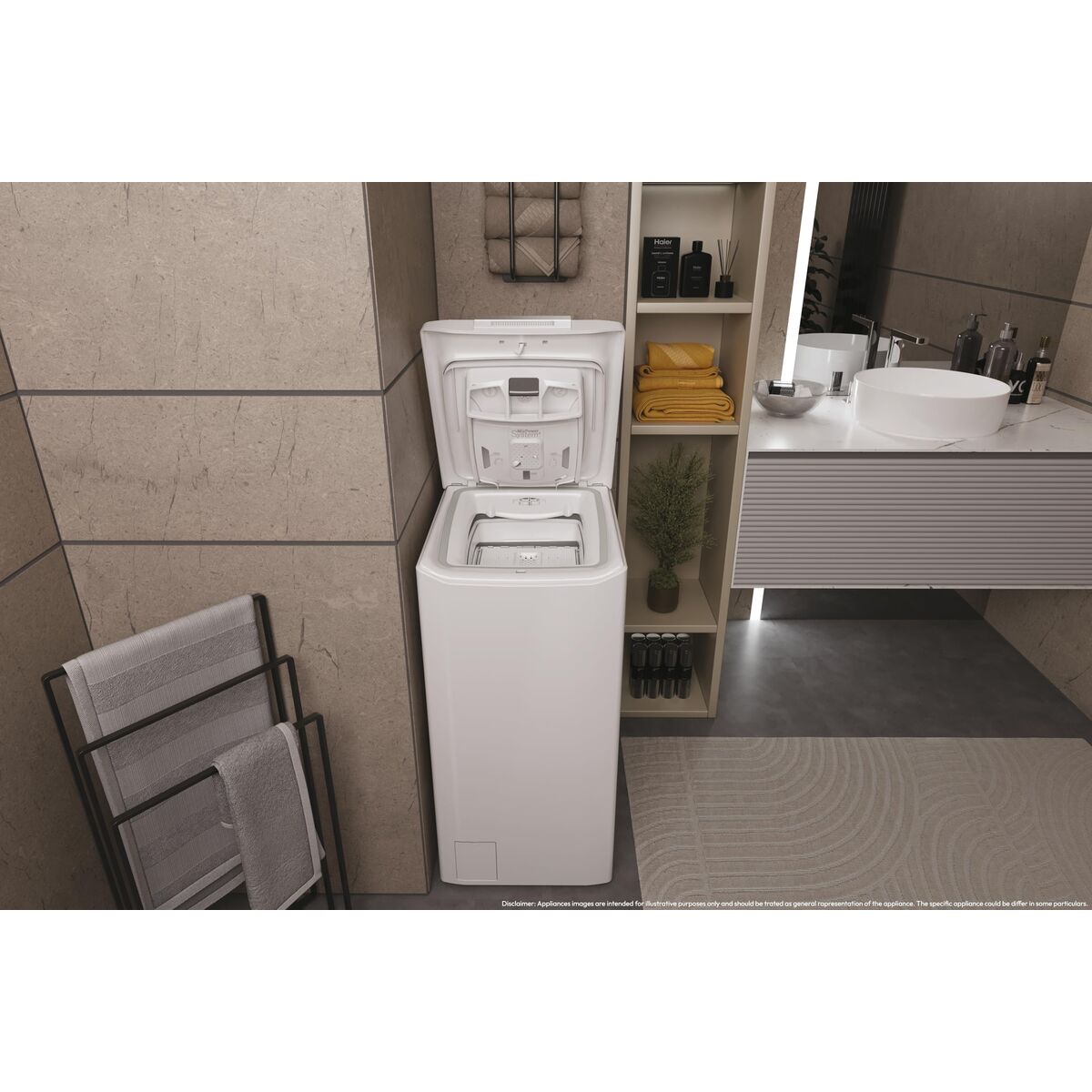 Machine à laver Haier THASN286TM5 41 cm 1200 rpm 8 kg