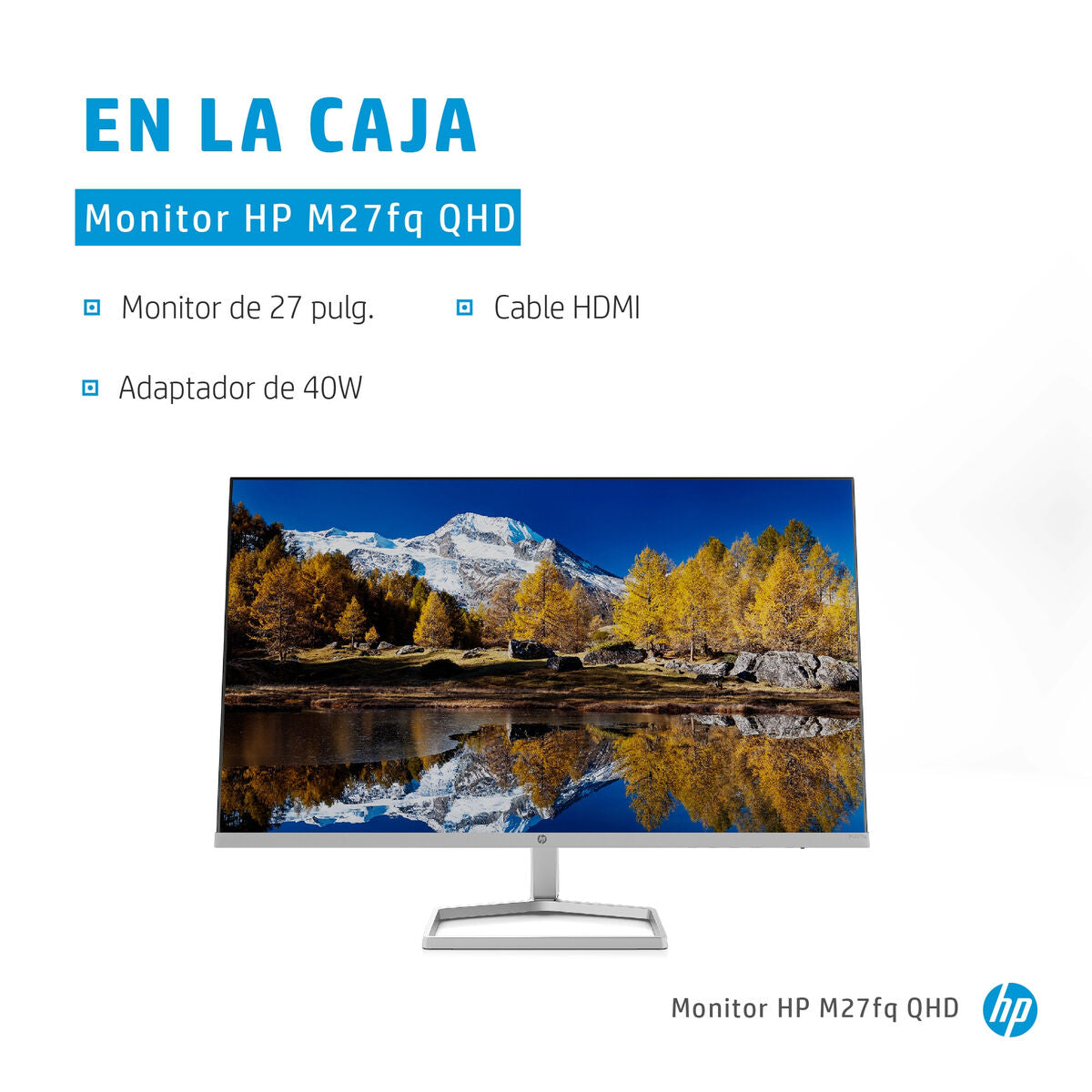 Monitor Gaming HP M27fq Quad HD 27"