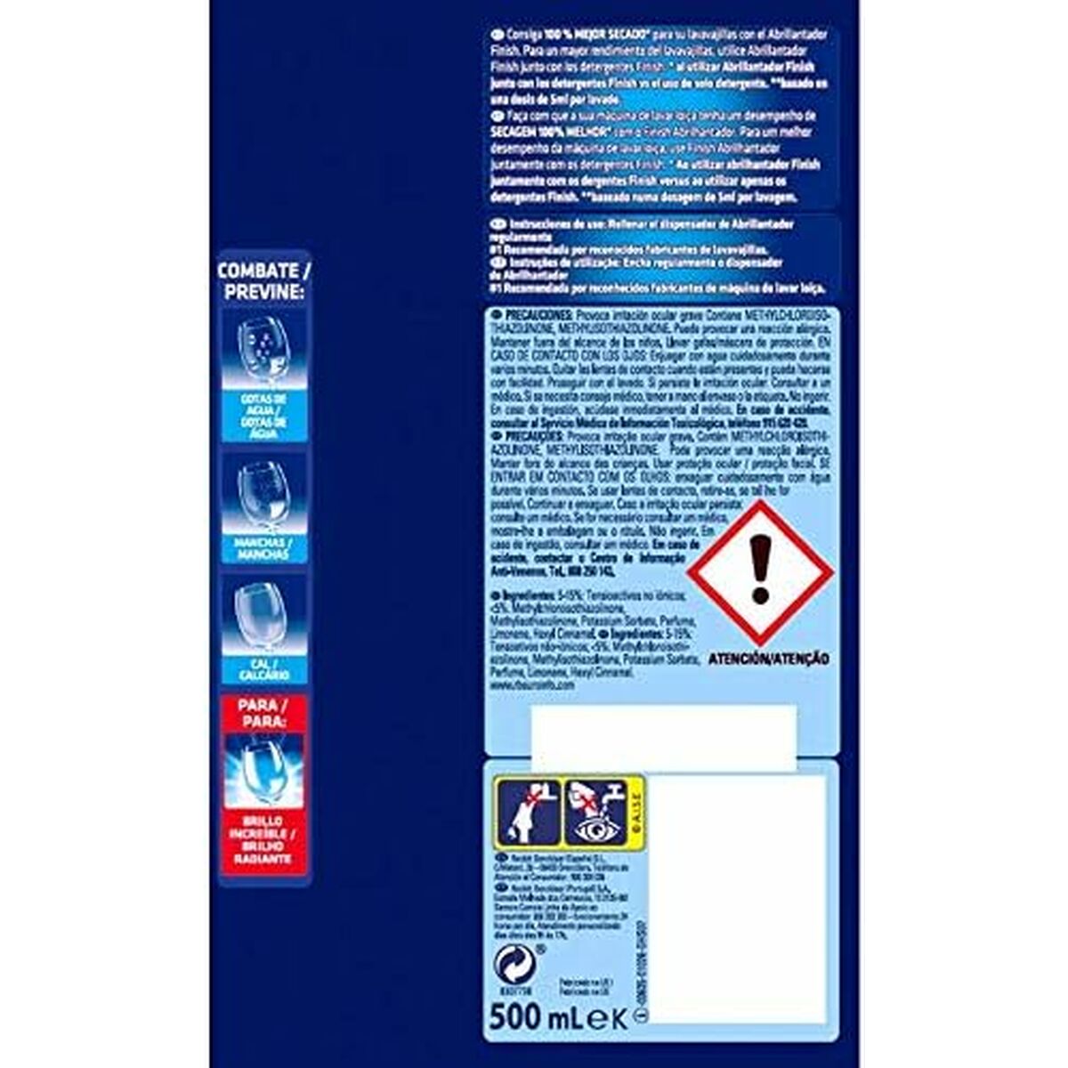 Polisseuse vaisselle Finish 397653 500 ml