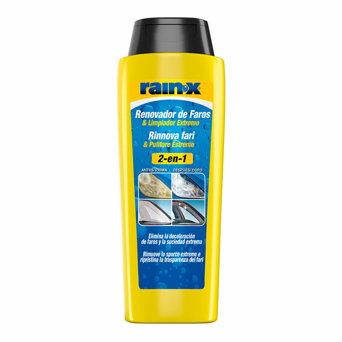 Restaurateur de phares Rainx 325 ml Nettoyant