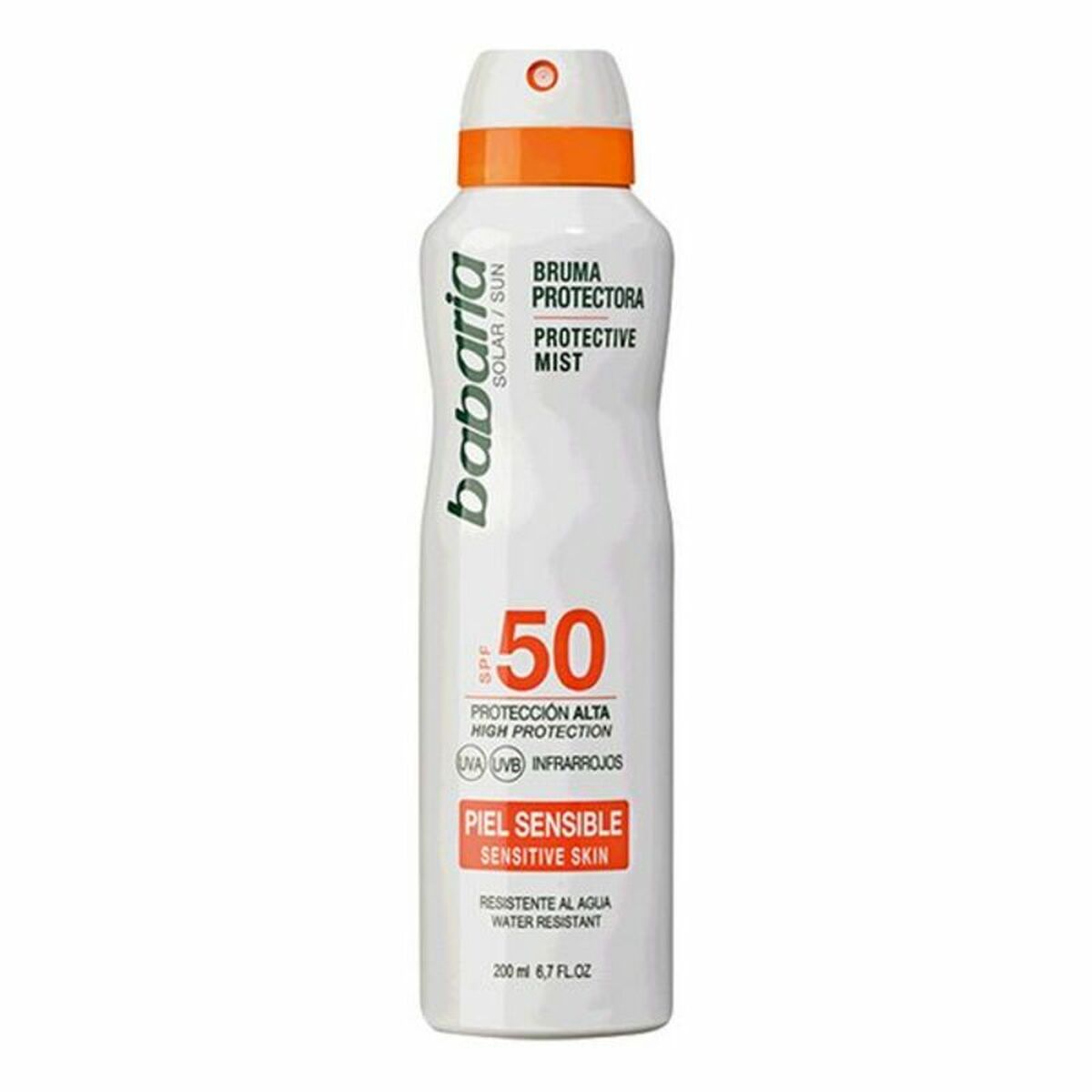 Brume Solaire Protectrice Babaria Solar Piel Sensible Spf 50 200 ml