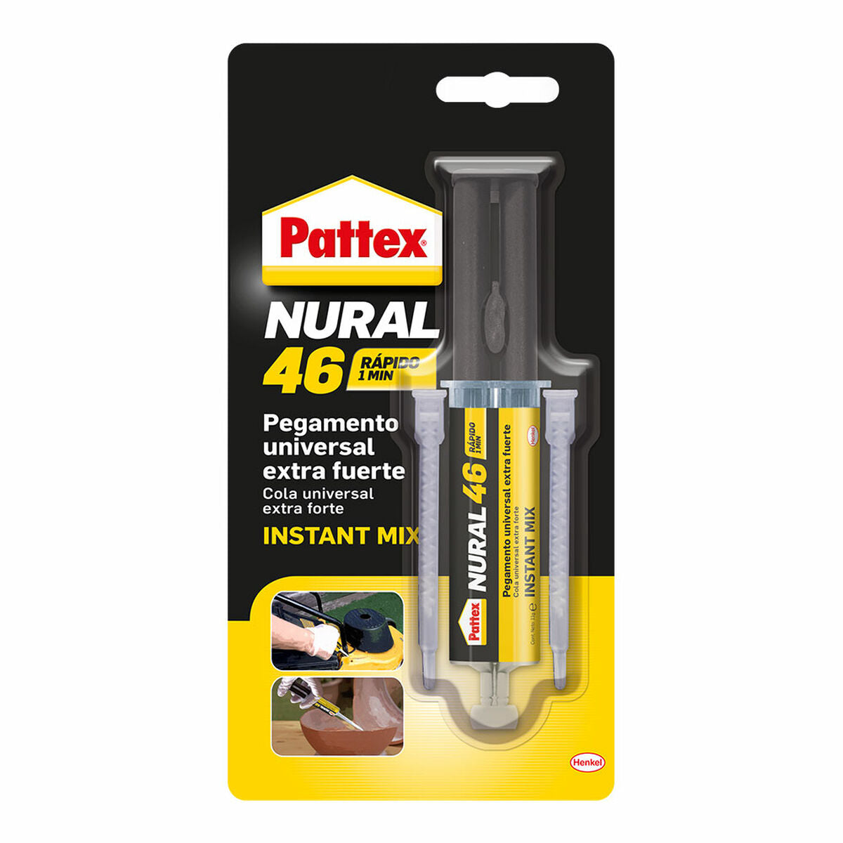 Adhésif instantané Pattex Nural 46 Universel Extra-fort