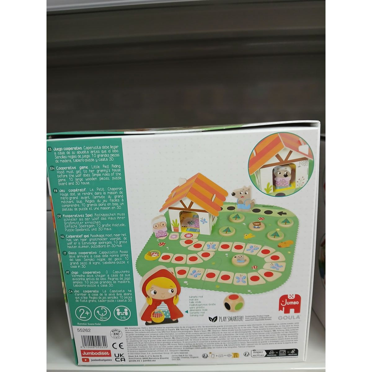 Jouet Educatif Goula Little Red Ridding Hood 9 Pièces