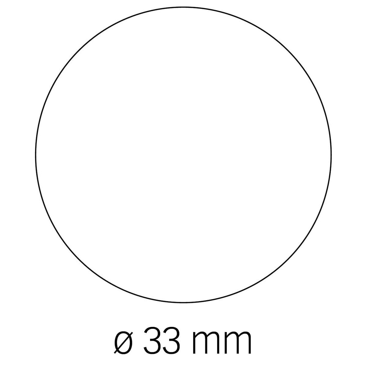 Autocollants Apli Bleu Rond