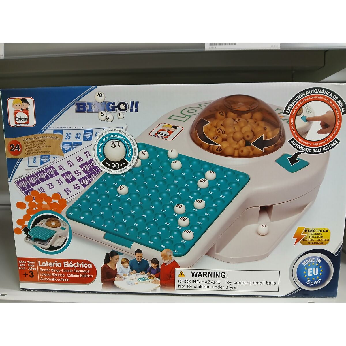 Bingo Automatique Chicos CHIC22302 Plastique