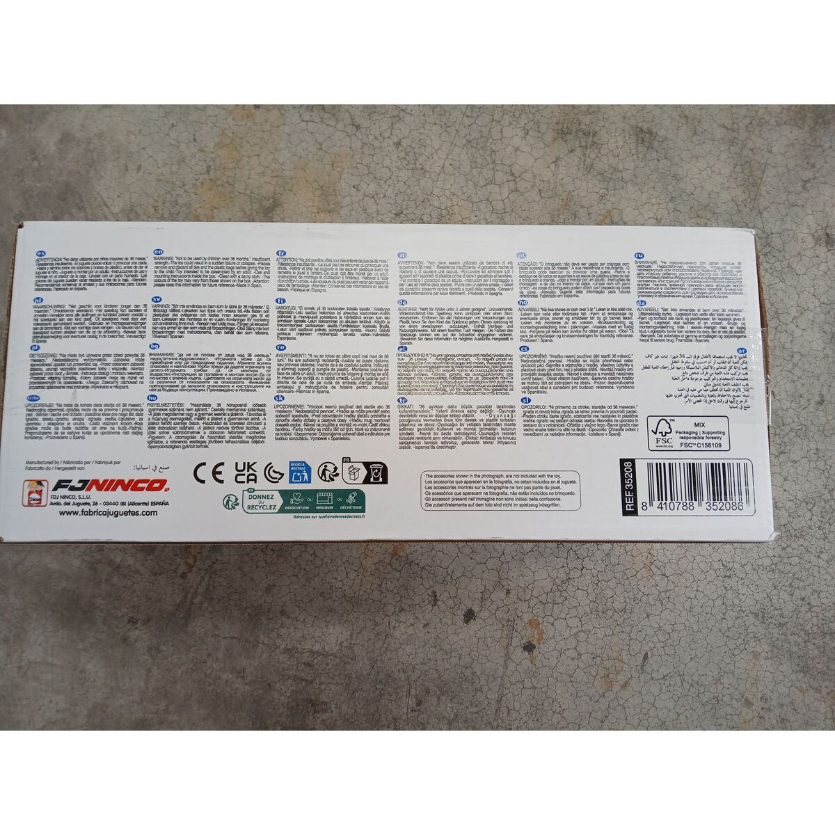 Tricycle Chicos Star Kids Bleu 126 x 54 x 38 cm