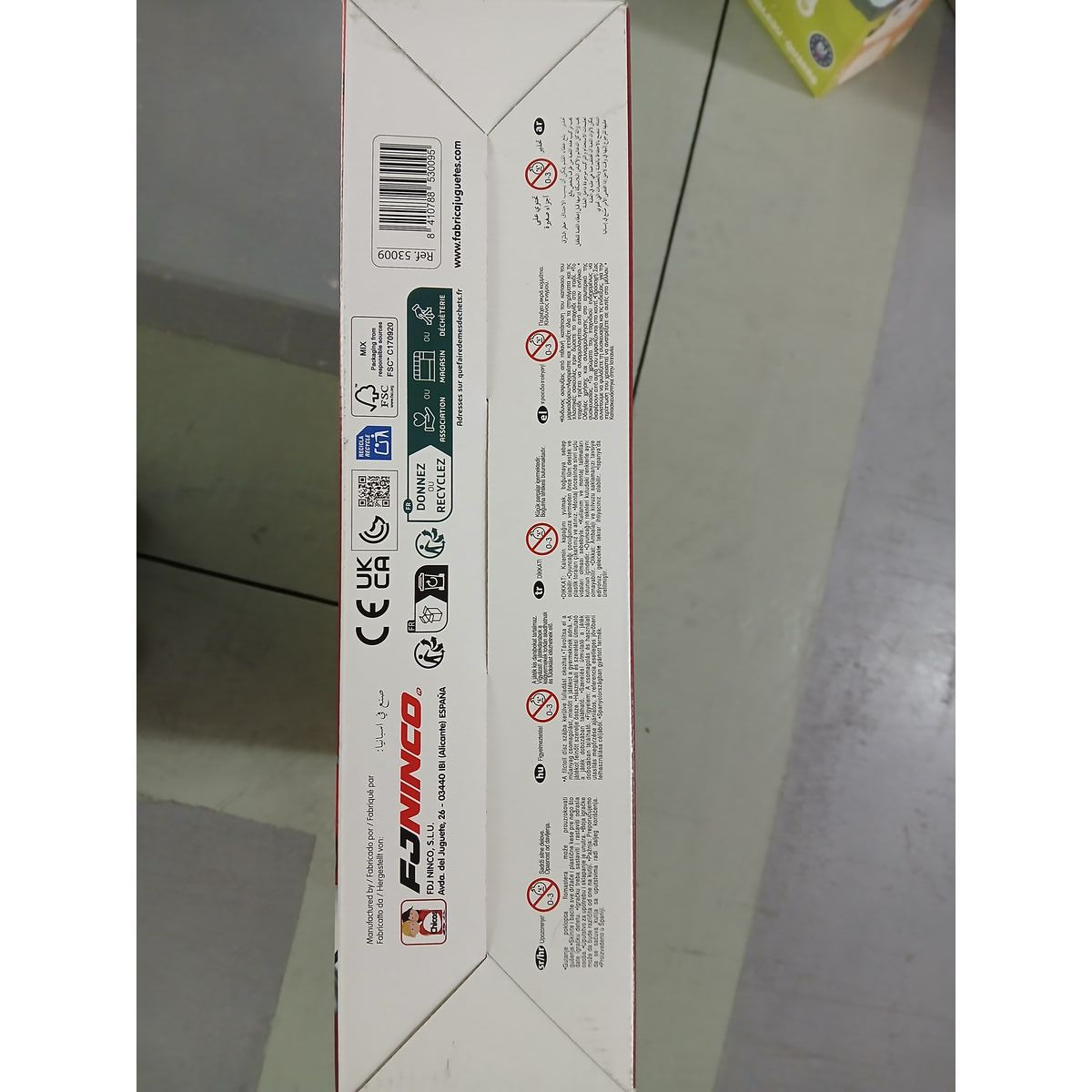 Tableau 2 en 1 Mickey Mickey Mouse 37 x 32 x 98 cm (12 pcs) (37 x 32 x 98 cm)