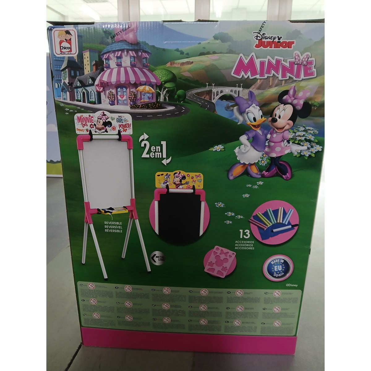 Tableau 2 en 1 Minnie Minnie Mouse 37 x 32 x 98 cm (12 pcs) (37 x 32 x 98 cm)