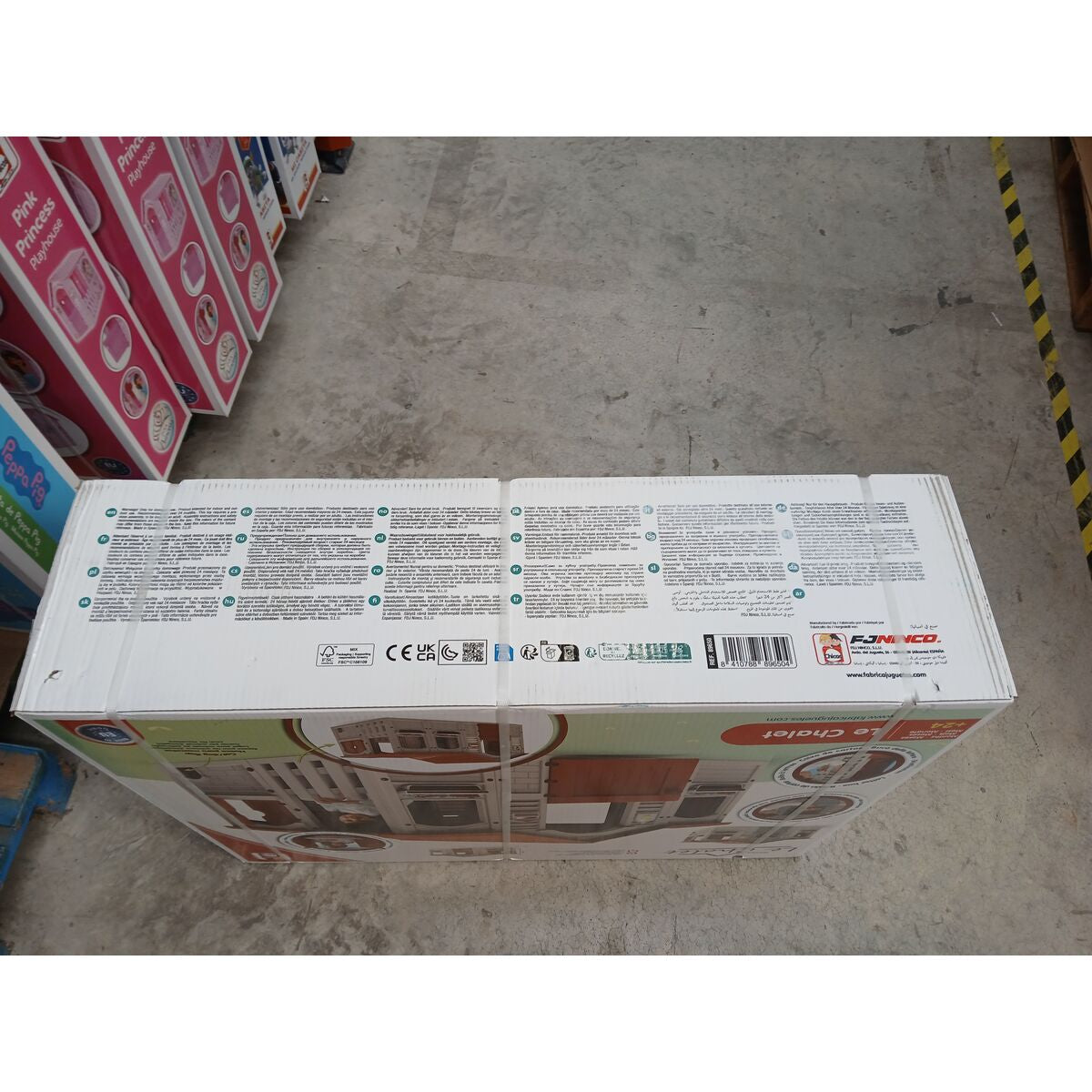 Maison de jeux pour enfants Chicos Le Chalet 156 x 103 x 104 cm