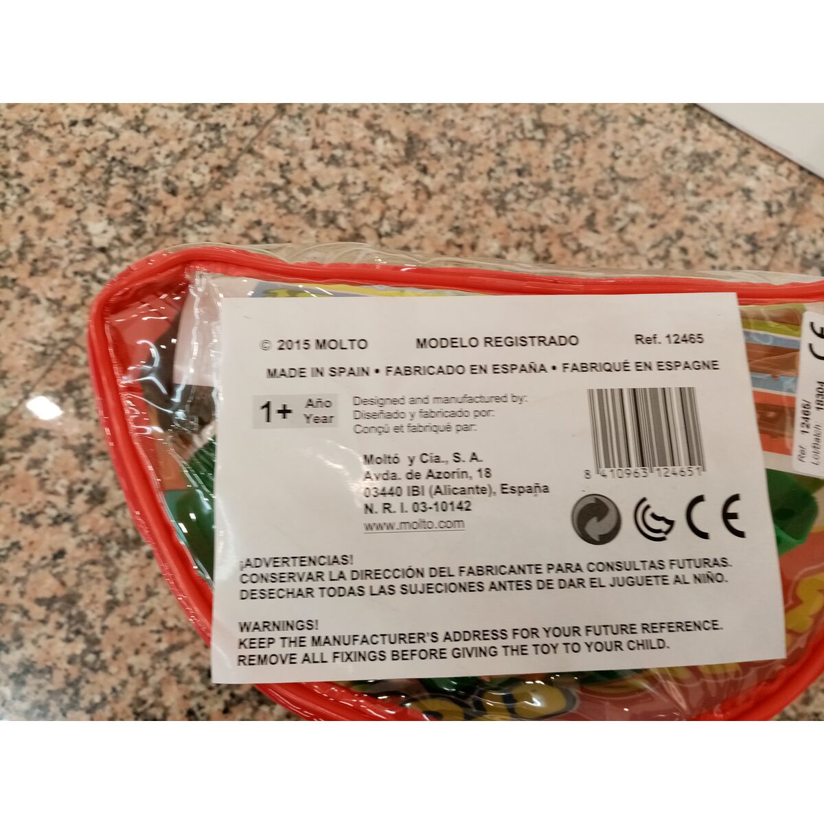 Set de construction Moltó 12461 80 Pièces