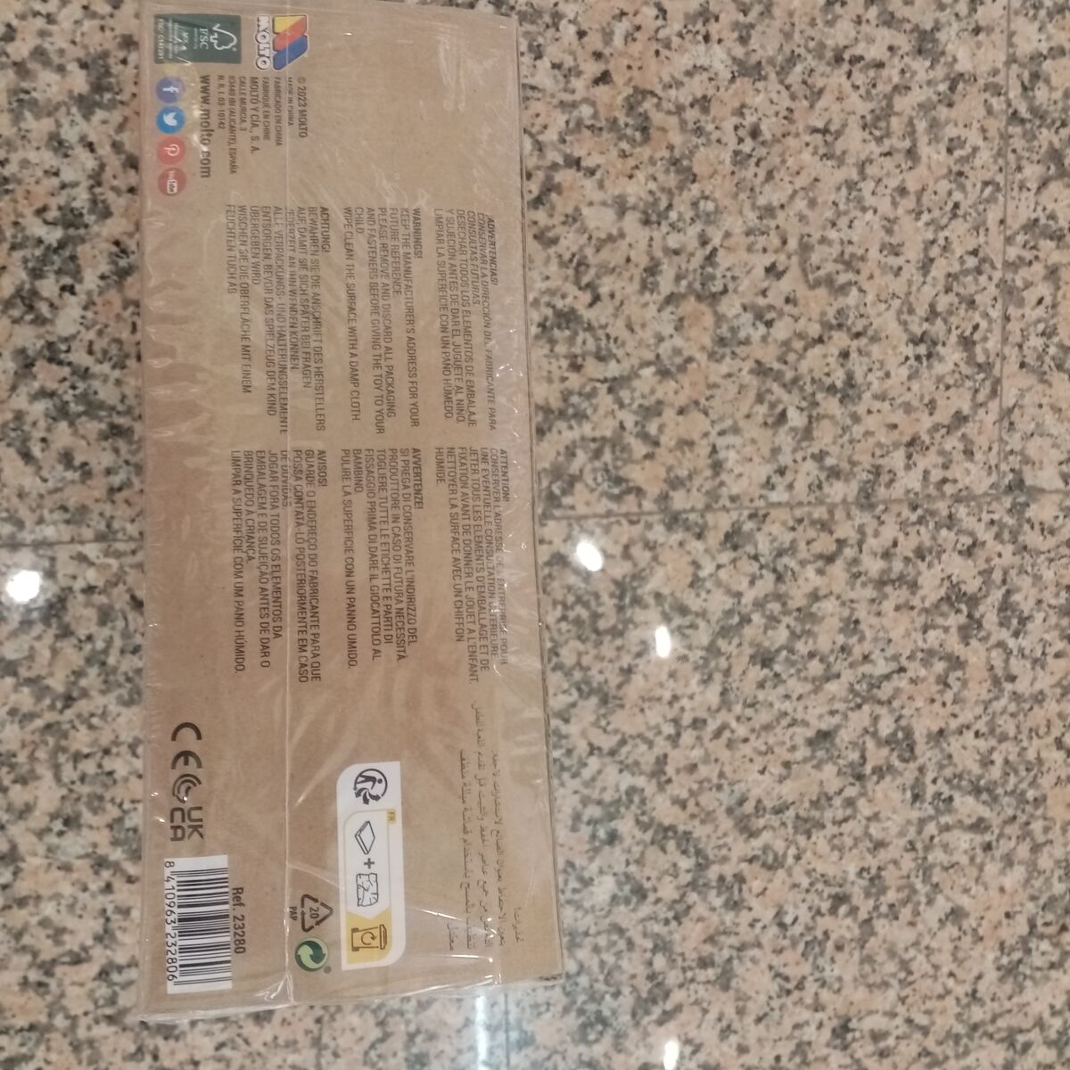 Piste en bois avec rampes d'accès pour voitures Moltó