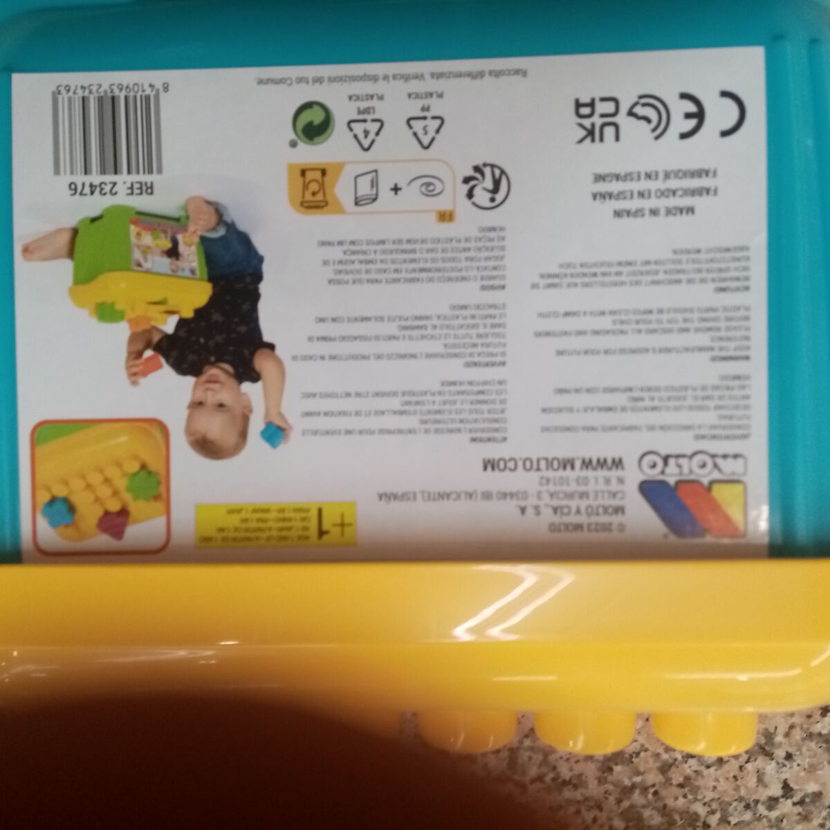 Set de construction Moltó Blocks & Puzzles 15 Pièces