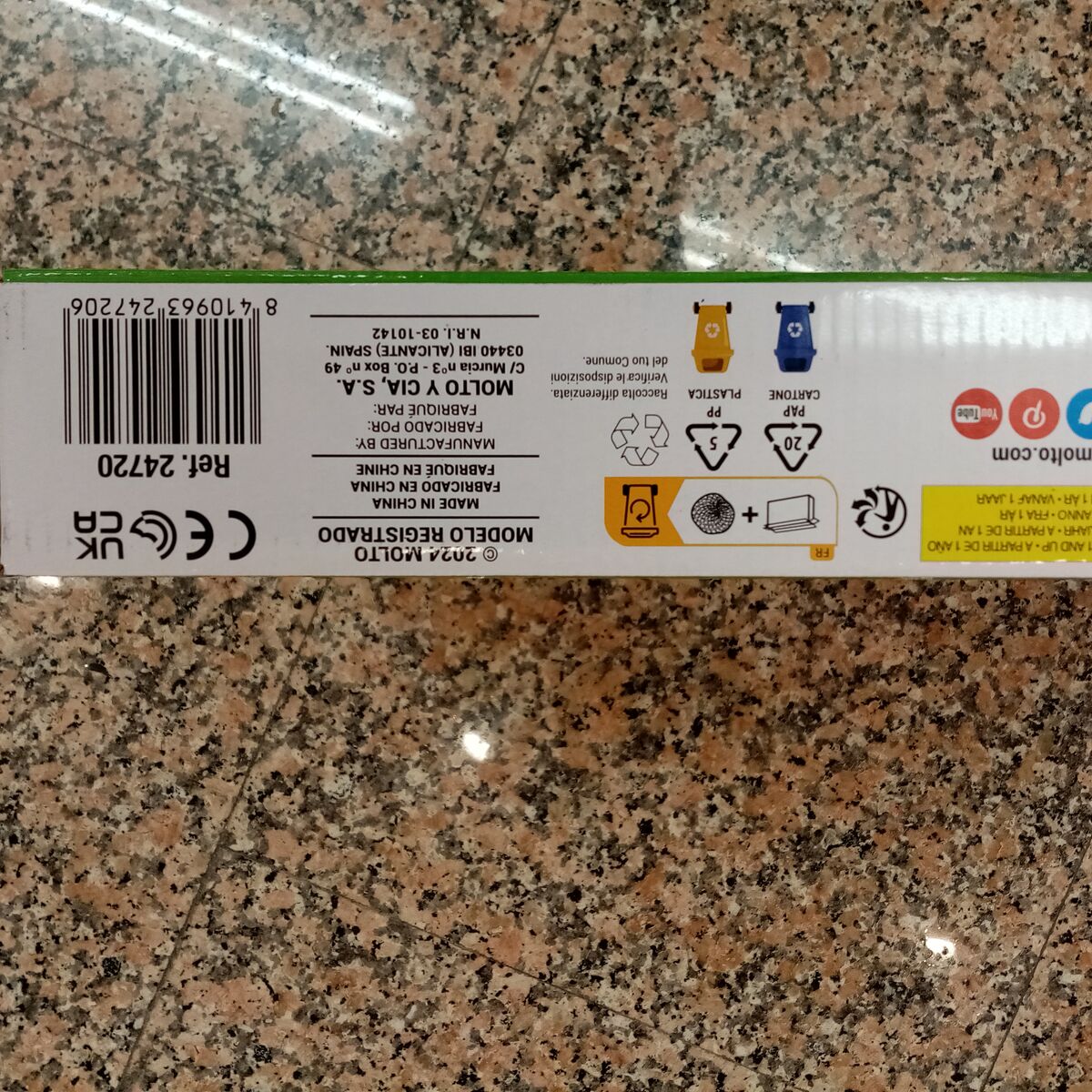 Piscine à balles Moltó 61,5 x 27,5 x 32,5 cm Balles x 25 Ferme