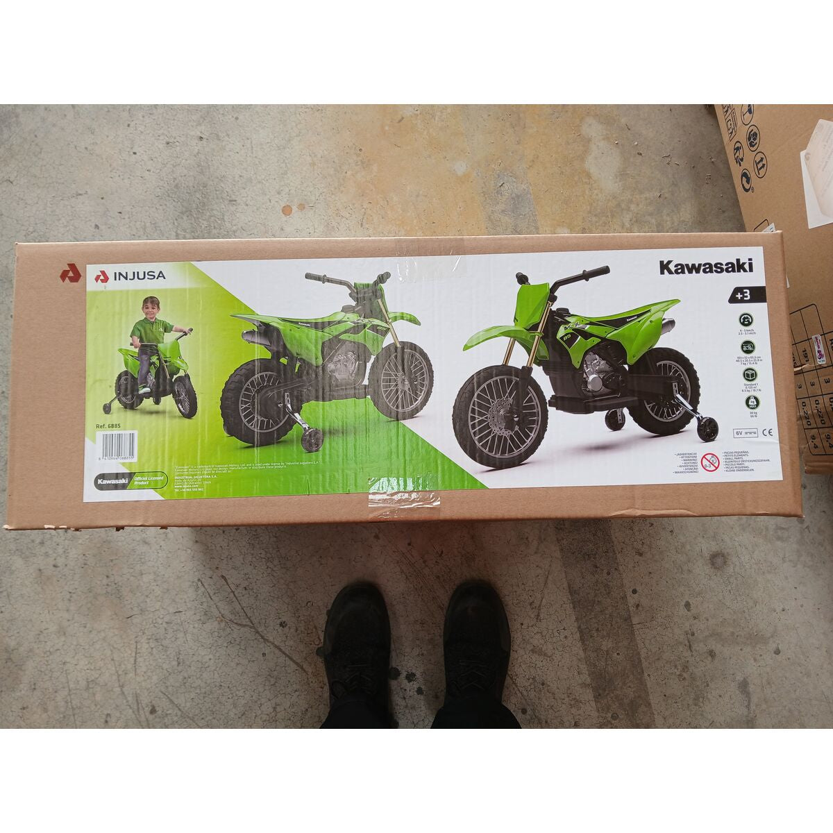 Scooter électrique pour Enfants Injusa Kawasaki