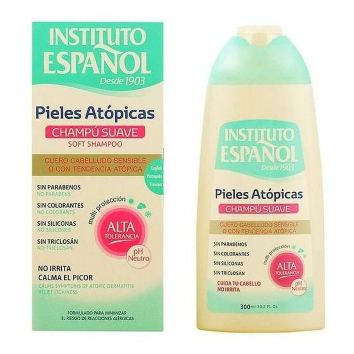 Shampooing doux Instituto Español 300 ml