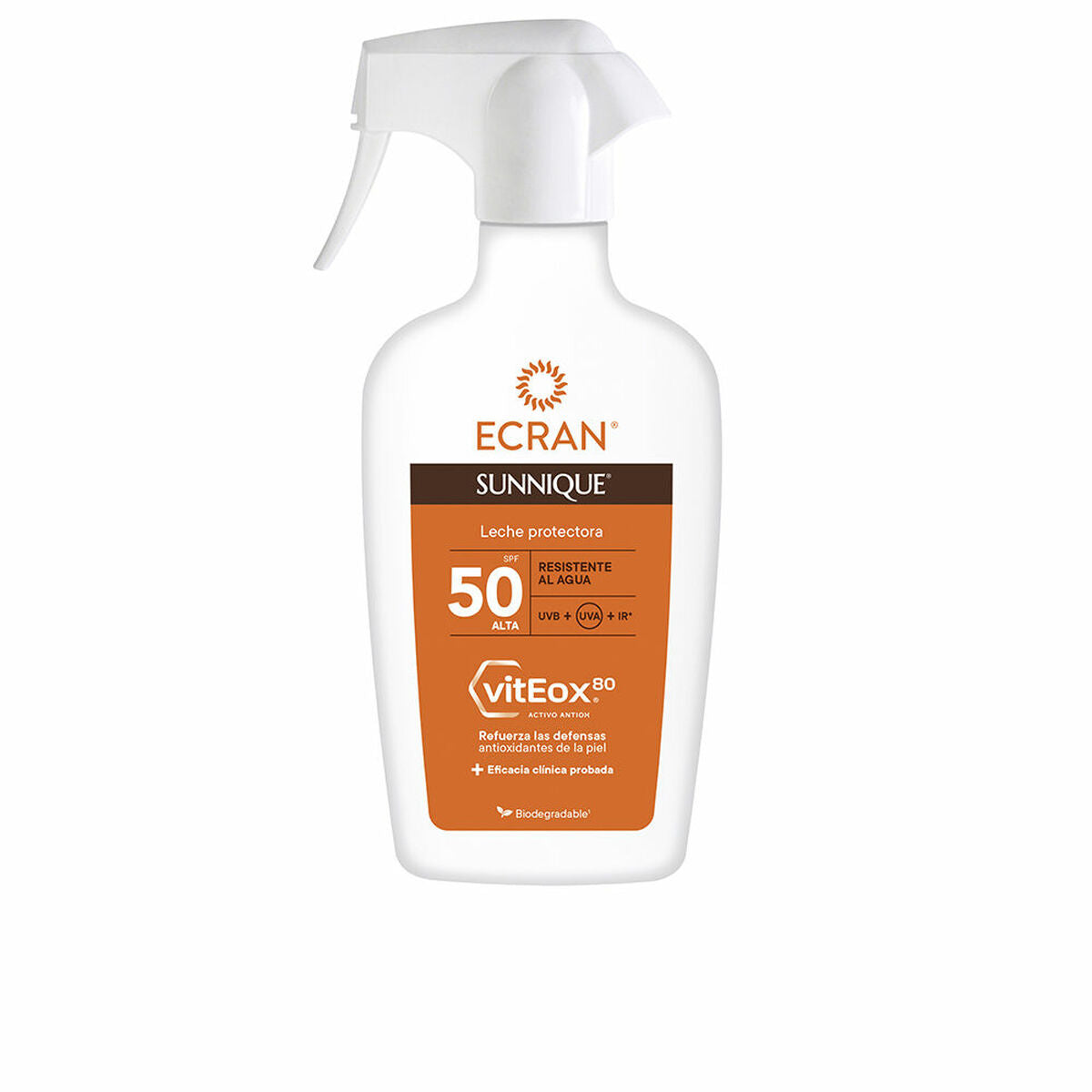 Protecteur Solaire Ecran Ecran Sunnique Spf 50 270 ml