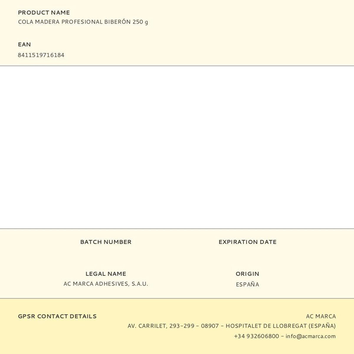 Queue Ceys Marron 250 ml