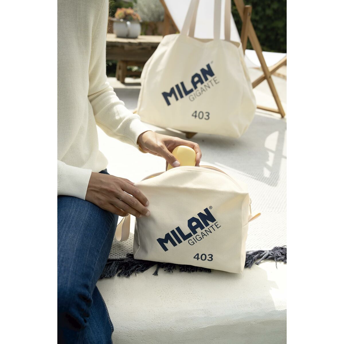 Nécessaire de Voyage Milan Beige