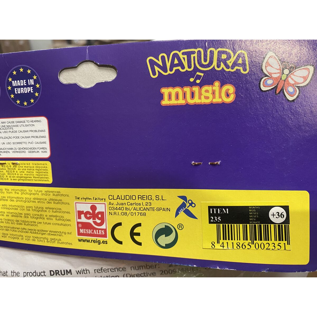 Jouet musical Reig Saxophone 29 cm