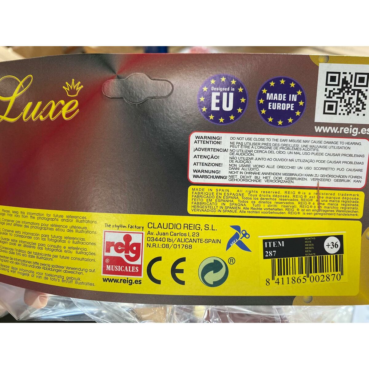 Guitare pour Enfant Reig Guitare Espagnole