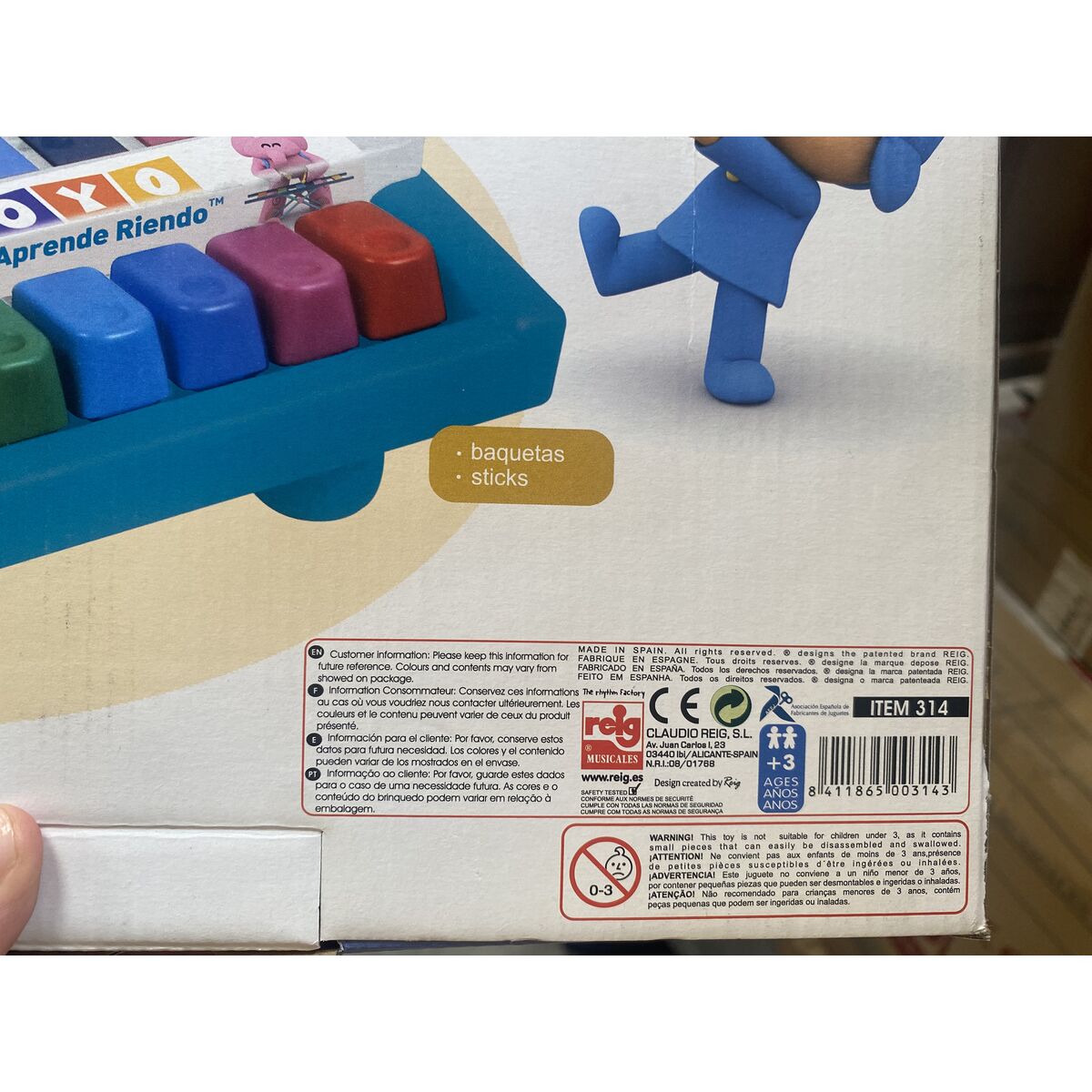 Xylophone Pocoyo Enfant
