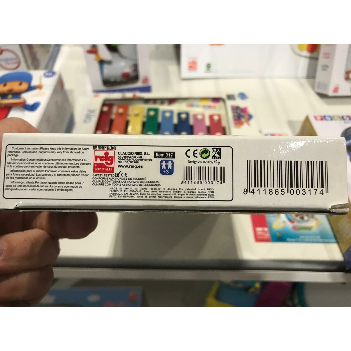 Xylophone Pocoyo Pocoyo Plastique